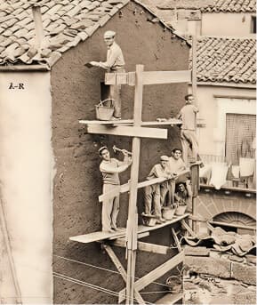 Treetrim and Earthworks team in 1978